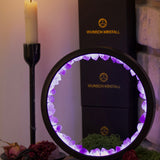 Crystal Harmony Lamp Amethyst (Schwarz)