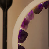 Crystal Harmony Lamp Amethyst (Weiß)