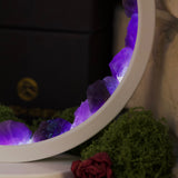 Crystal Harmony Lamp Amethyst (Weiß)