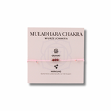 Muladhara - Confianza, Chakra Yoga de Raíz con cristales de granate