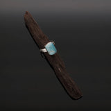 Handgefertigte Larimar Ringe aus 925 Sterling Silber | Unikat aus der Dominikanischen Republik