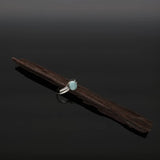 Handgefertigte Larimar Ringe aus 925 Sterling Silber | Unikat aus der Dominikanischen Republik