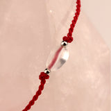 Wish crystal bracelet "MY GOALS" silver