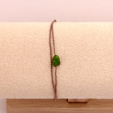 Pez - Pulseras zodiacal con Cristal: Amatista