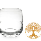 Trinkglas Mythos Gold - Baum des Lebens 0,25l - bleifreies Glas