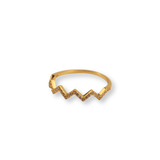 Highs&amp;Lows RING - Silver or Gold 
