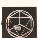 Wunsch Kristall Armband mit Silberperlen