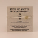 Mantra Armband Innere Sonne