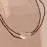 Wunsch Kristall Armband auf Karte