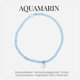 Aquamarin Kristallarmband – stilvolles Accessoire für jeden Look.