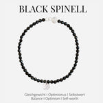 BlackSpinell Kristallarmband – stilvolles Accessoire für jeden Look.