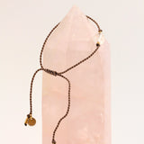 Wunsch Kristall Armband "MY GOALS" gold