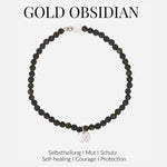 GoldObsidian Kristallarmband – stilvolles Accessoire für jeden Look.