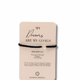 Wish crystal bracelet "DREAM LIFE" gold