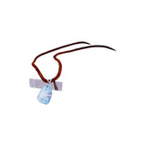 Larimar Anhänger mit Lederband | Echter Edelstein aus der Dominikanischen Republik