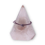 Pulsera Mantra Yoga - SANACIÓN - con Cristal de Amatista