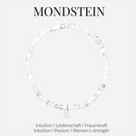 Mondstein Kristallarmband – stilvolles Accessoire für jeden Look.
