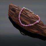 Pink Opal Splitterarmband – Natürlicher Edelstein als Unikat