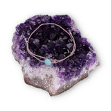 Pez - Pulseras zodiacal con Cristal: Amatista