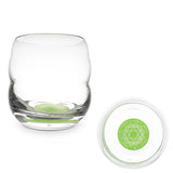 Trinkglas Mythos Chakra Herz/Affirmation Liebe 0,25l - bleifreies Glas