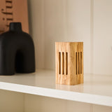 Olivenholz Diffusor mit Bimsstein-Verdufter eckig