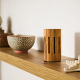 Olivenholz Diffusor mit Bimsstein-Verdufter rund