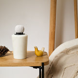 Diffusor Marmor mit Bimsstein-Verdufter weiß