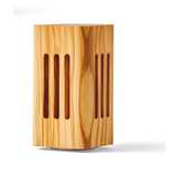 Olivenholz Diffusor mit Bimsstein-Verdufter eckig