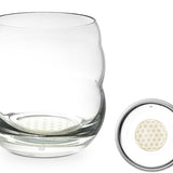 Trinkglas Mythos Gold - Blume des Lebens 0,25l - bleifreies Glas