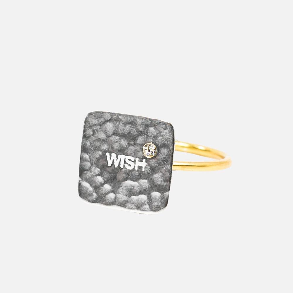 WISH RING - Mix Silber&Gold