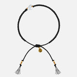 Wunsch Kristall Armband "DREAM LIFE" gold