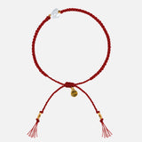 Wunsch Kristall Armband "DREAM LIFE" gold