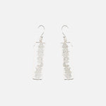 Crystal Rockstar Ohrringe – Funkelnde Kristall-Ohrringe mit elegantem Design auf weißem Hintergrund.