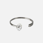 Wunsch Kristall RING – eleganter Kristallring mit weißem Hintergrund