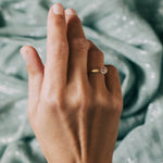 Wunsch Kristall RING – hochwertiger Kristallring in stilvoller Präsentation